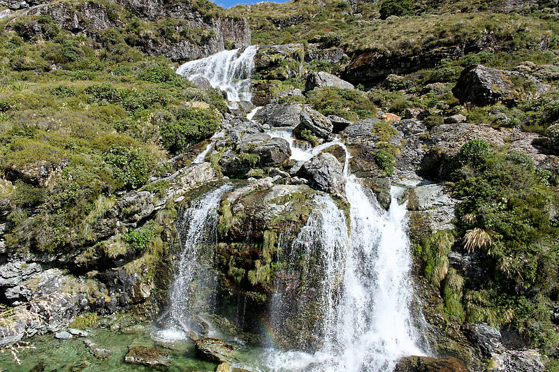 Glenorchy, Harris saddle waterfall 