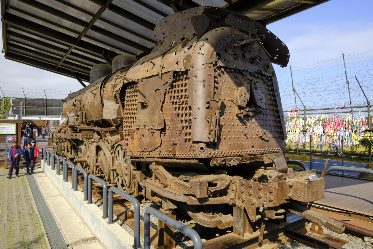 Old train from North Korea