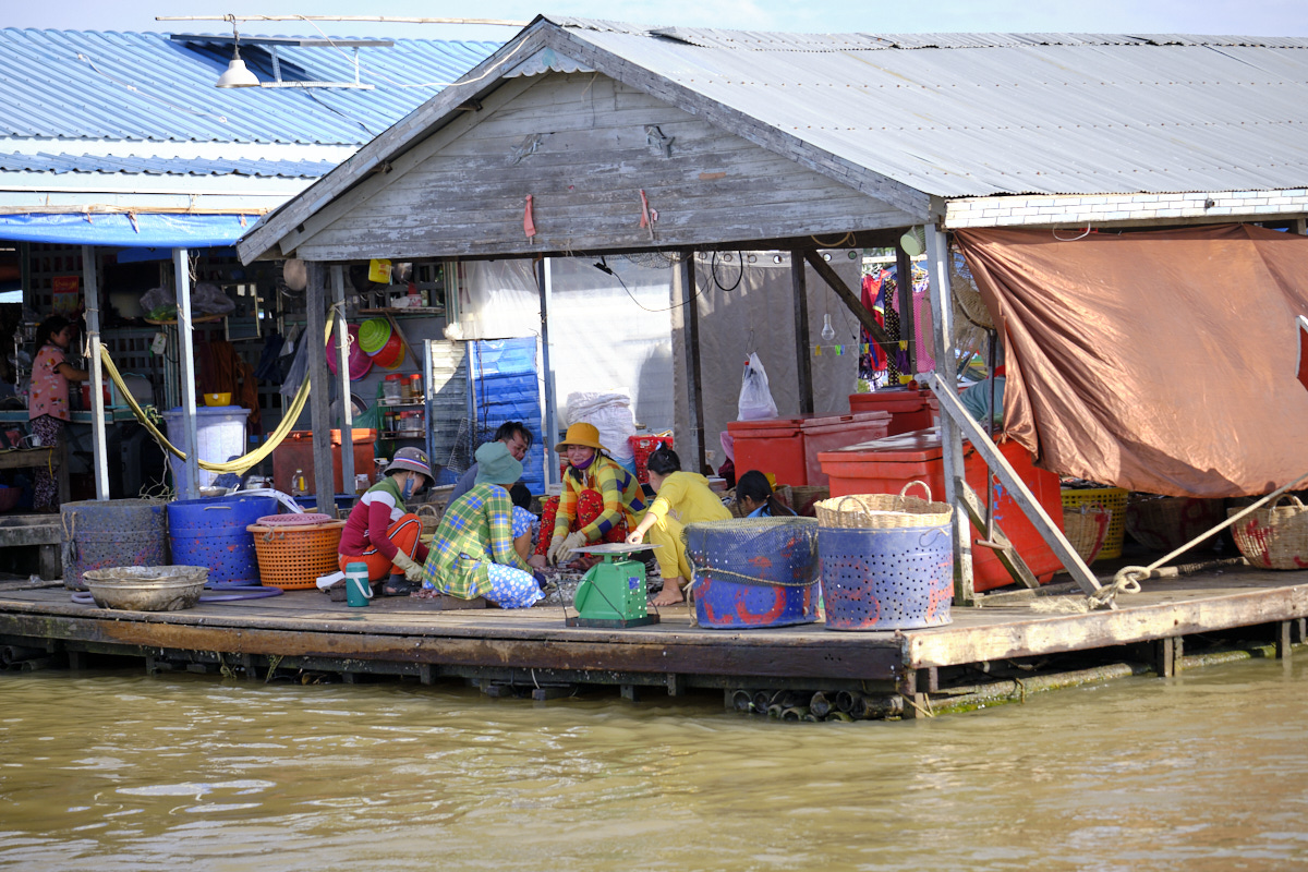 Markets on the Mekong River