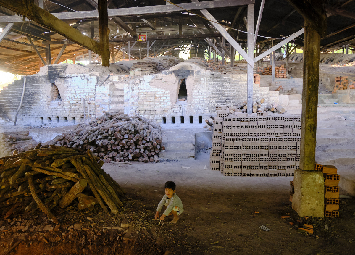 Brick Making Kiln Cambodia