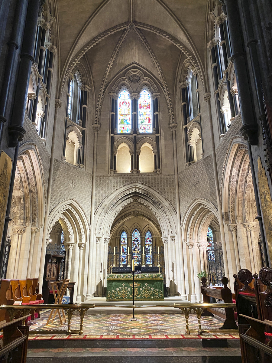 Interior Christ Church Cathedral Dublin, Ireland