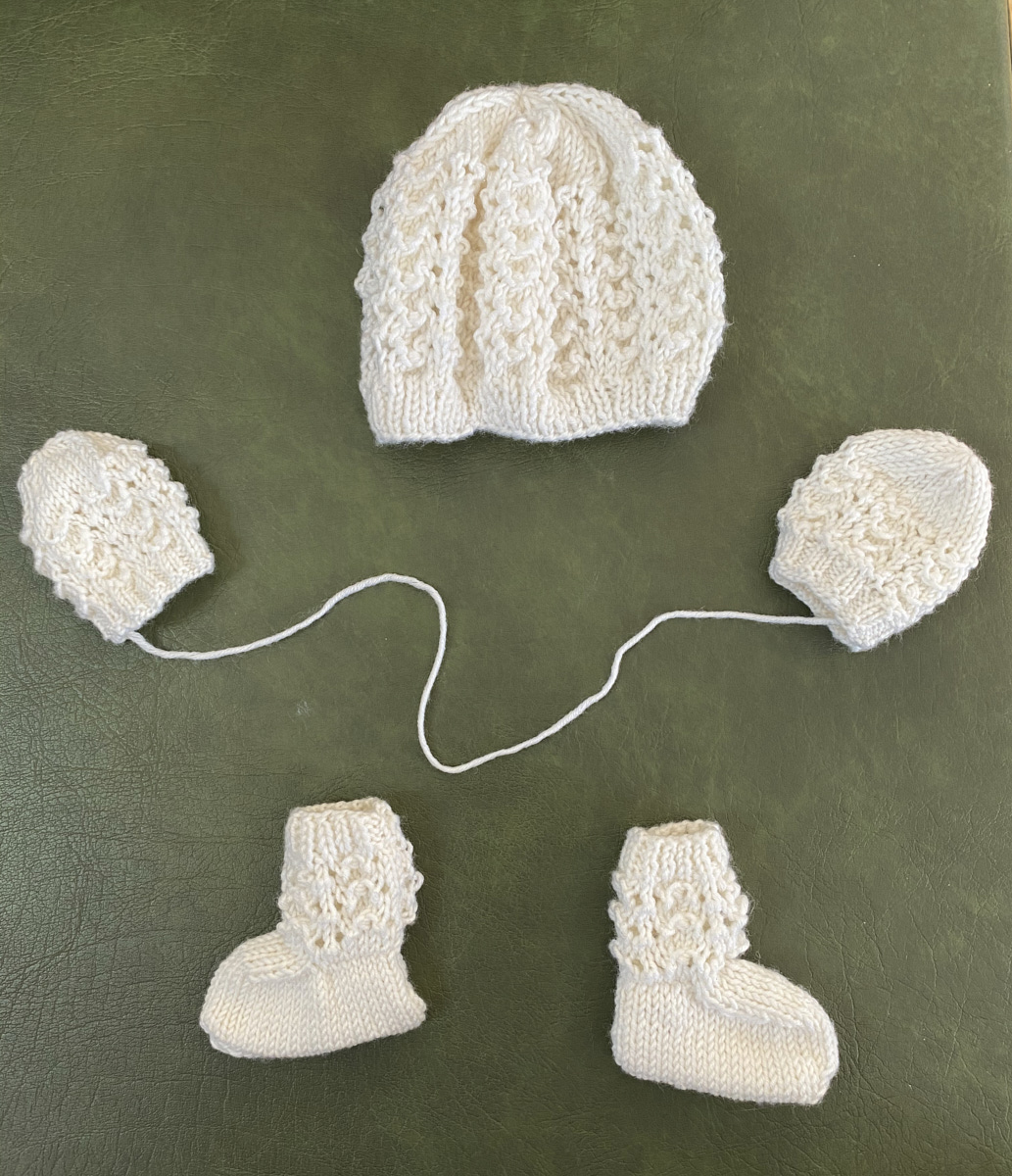 Baby Knit Set off white