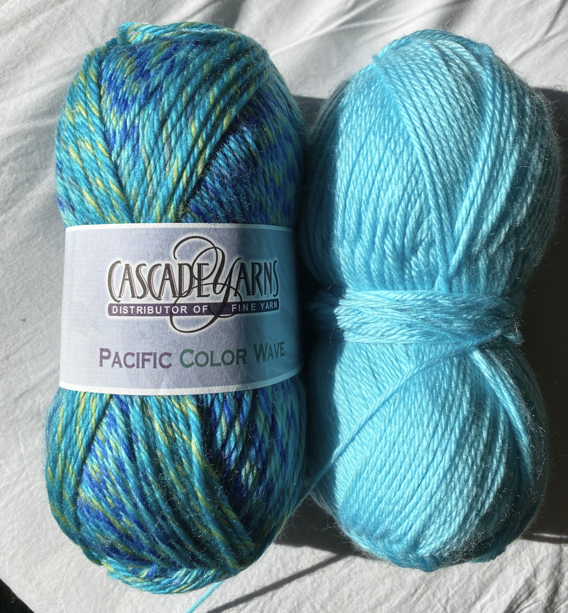 yarn for blue sweater