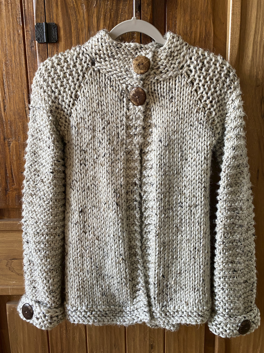Niece's sweater front
