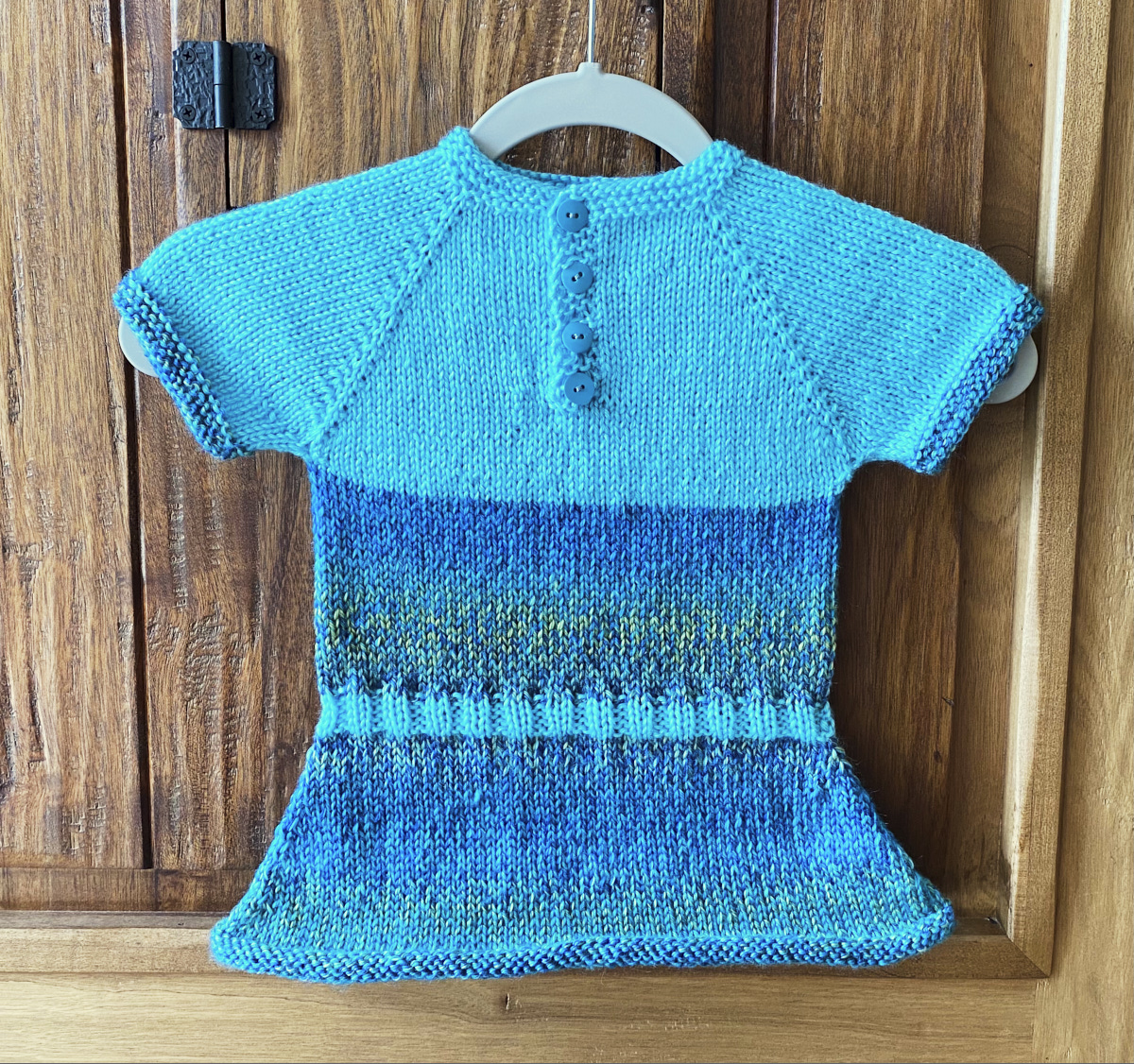 blue sweater front
