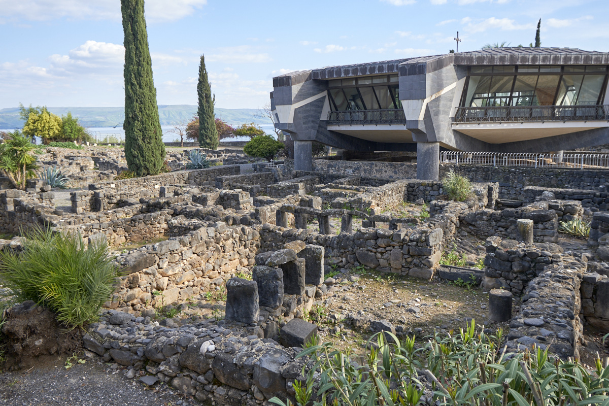 House of Peter near Capernaum by the Sea of Galilee