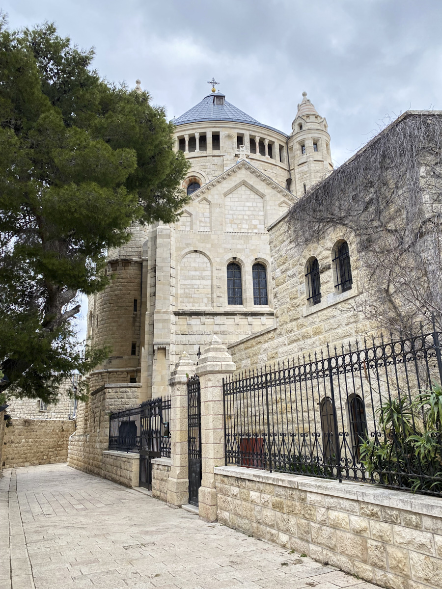 Dormition Abbey in Old City Jerusalem