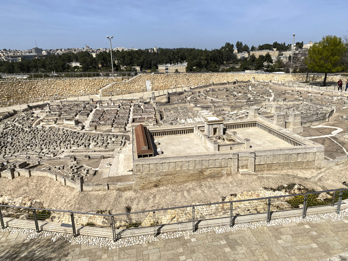 Israel Museum Model of Jerusalem in 2nd Temple Period