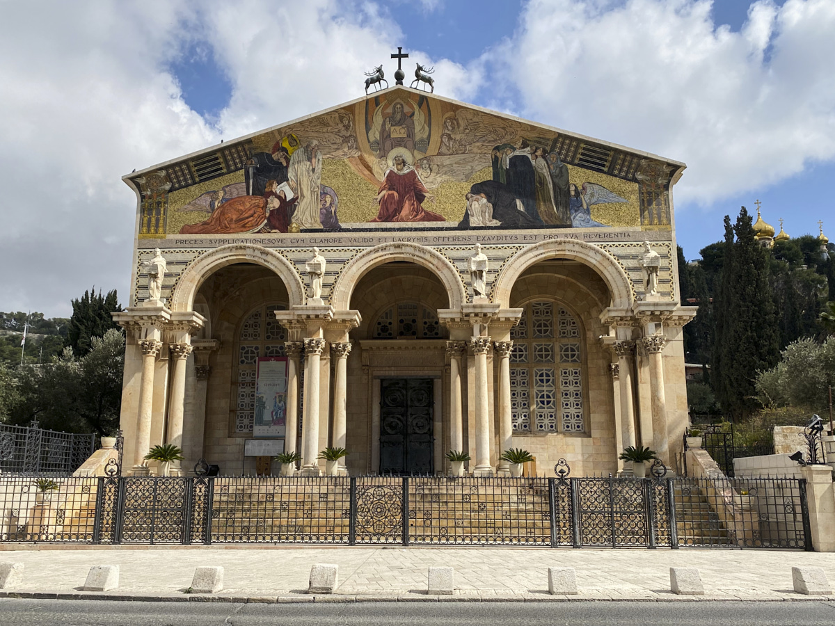 Church of All Nations, next to Gethsemane gardens