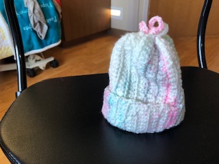 Crocheted hat by Kay