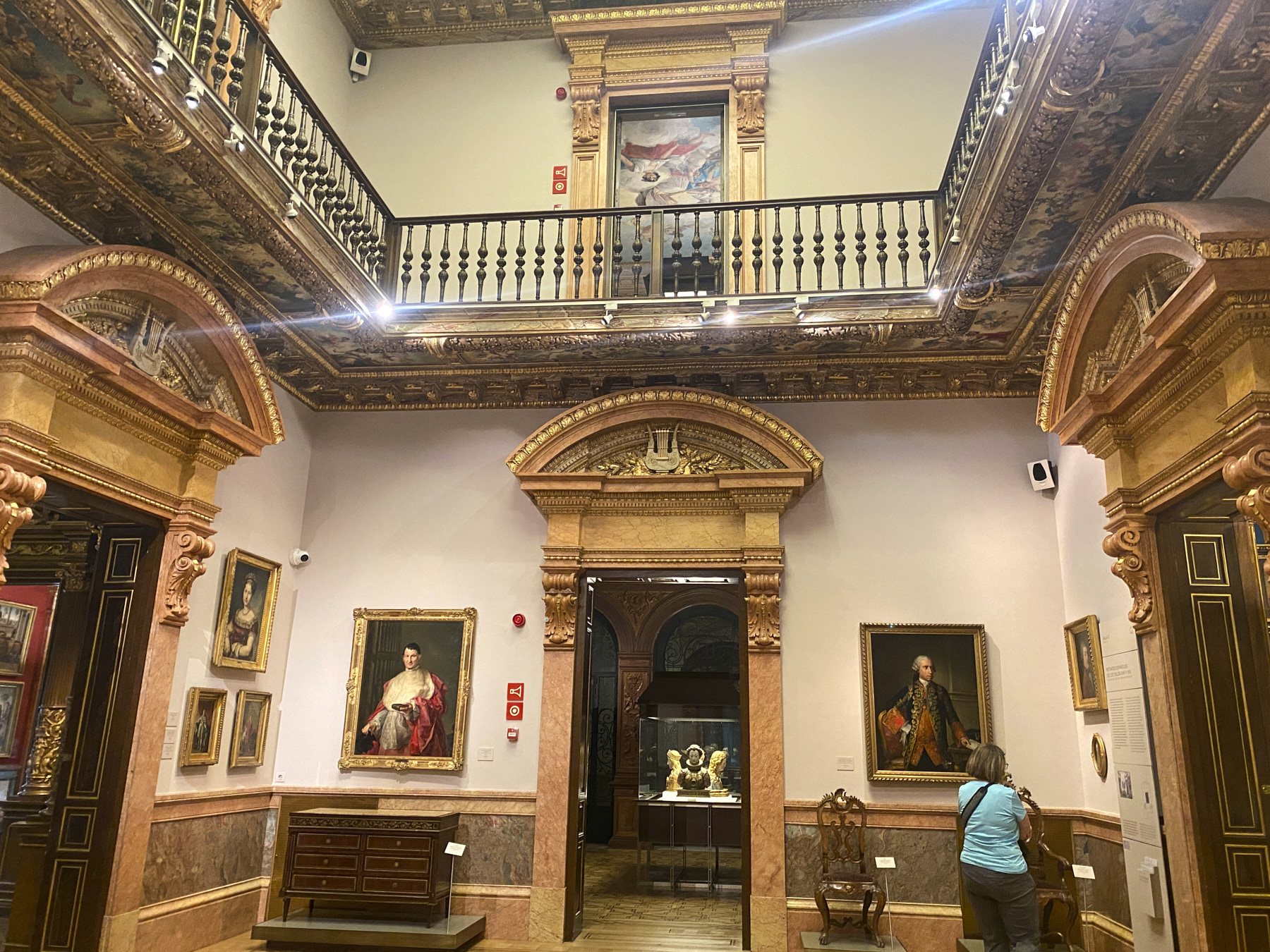 Interior Museo Lázaro Galdiano