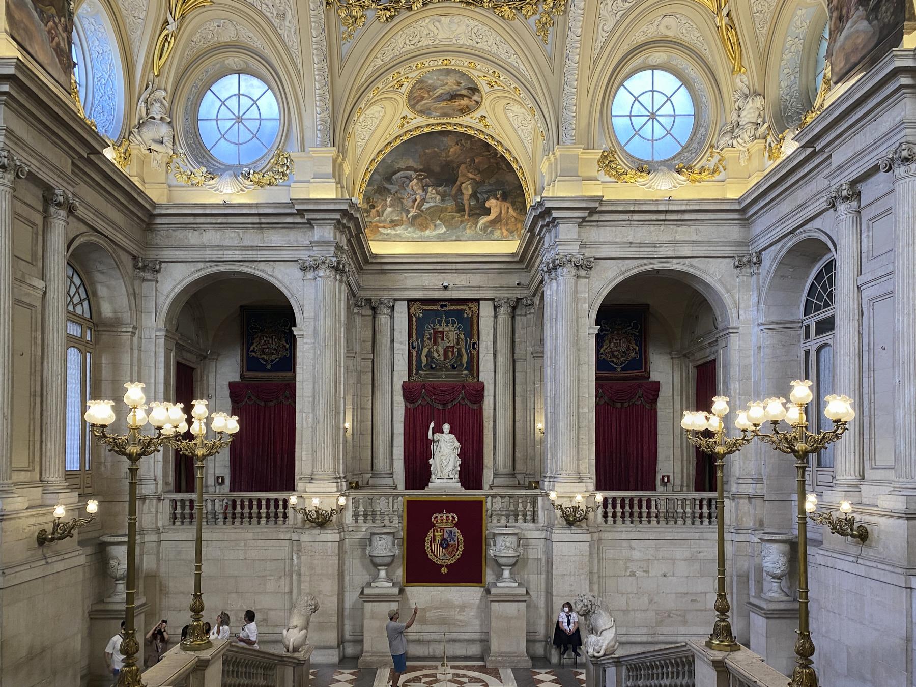Royal Palace of Madrid interior